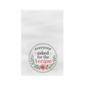 Tea Towel — "Everyone Asked for the Recipe" Floral Kitchen Towel