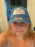 Embroidered Dad Hat - "Everyone Asked for the Recipe" Floral Cooking Hat